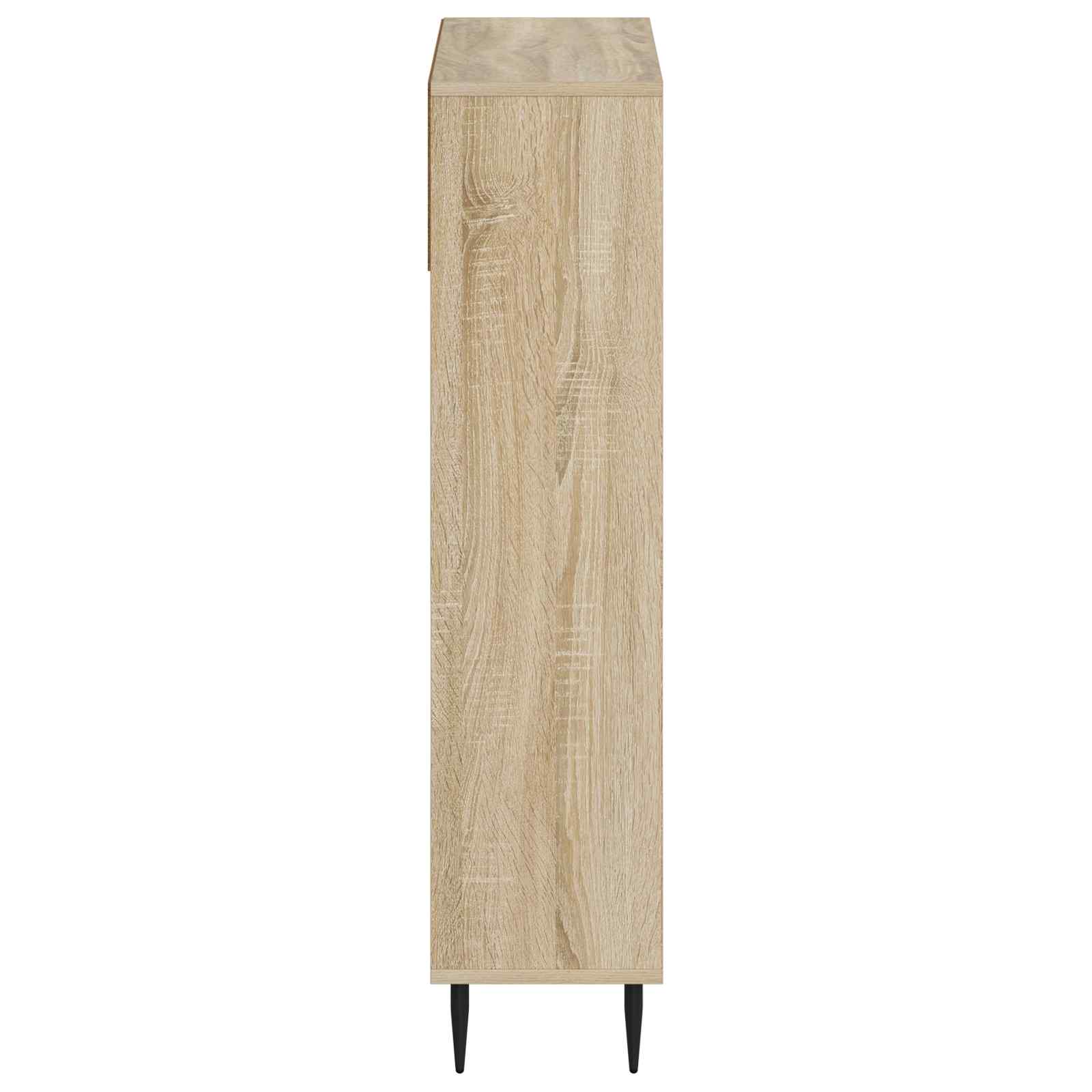 Schoenenkast ZWOLLE 78 x 24 x 103 cm Bewerkt hout Sonoma Eiken image 4