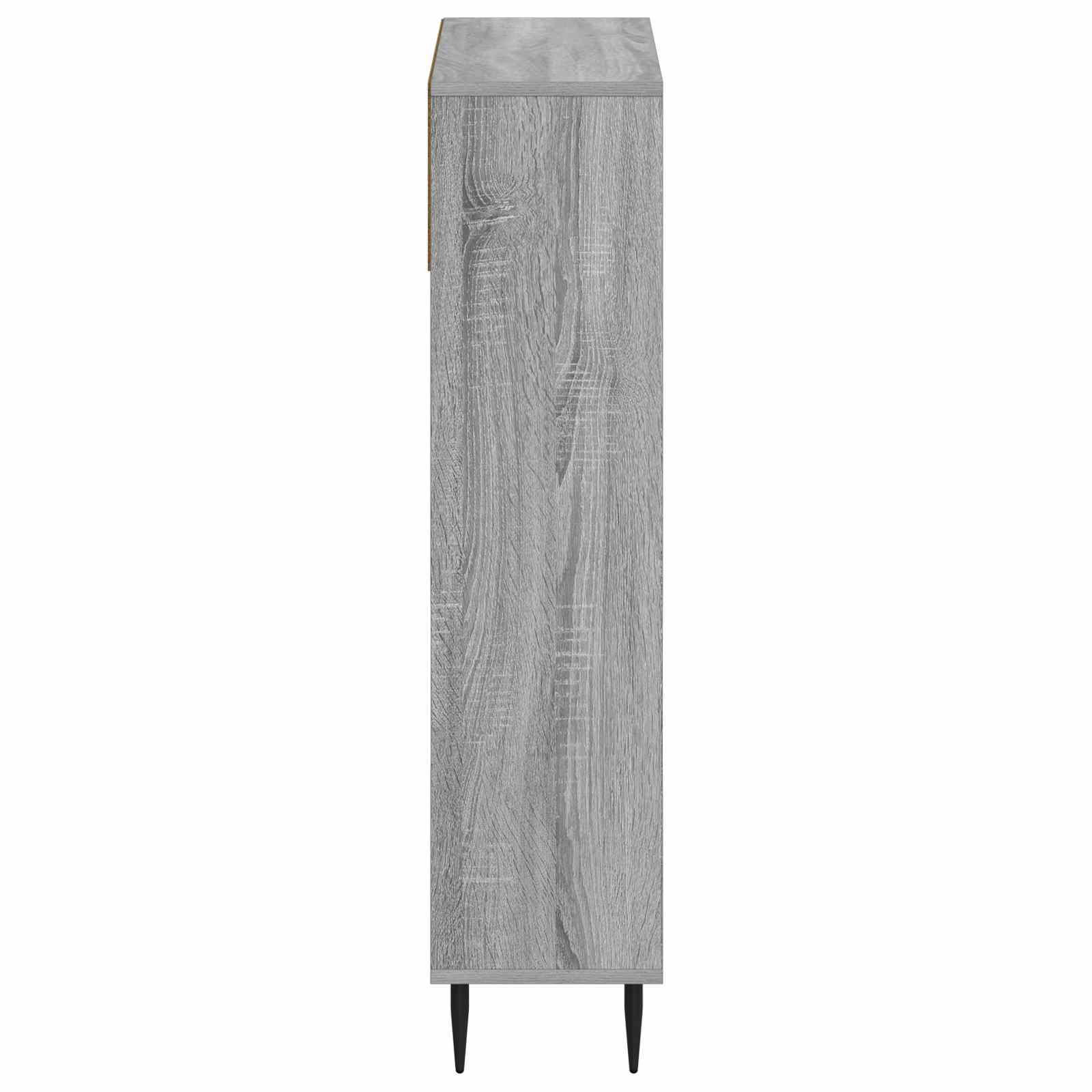 Schoenenkast ZWOLLE 78 x 24 x 103 cm Bewerkt hout Grijs Sonoma image 4