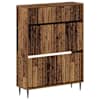 vidaXL Kinga kapp ZWOLLE 78 x 24 x 103 cm Tehispuit Vana puit