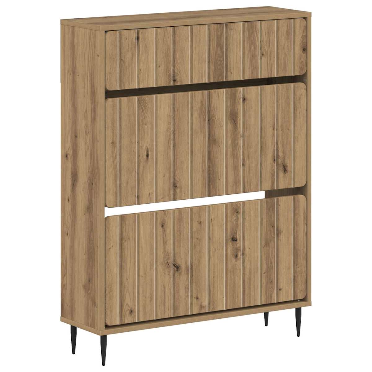 Sko skab ZWOLLE 78 x 24 x 103 cm Konstrueret træ - Billede 2