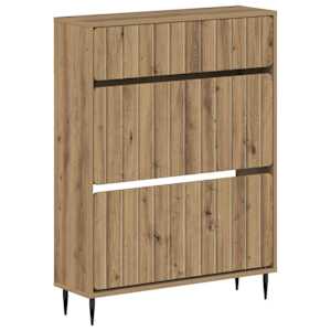 vidaXL Kinga kapp ZWOLLE 78 x 24 x 103 cm Tehispuit Artisan tamm