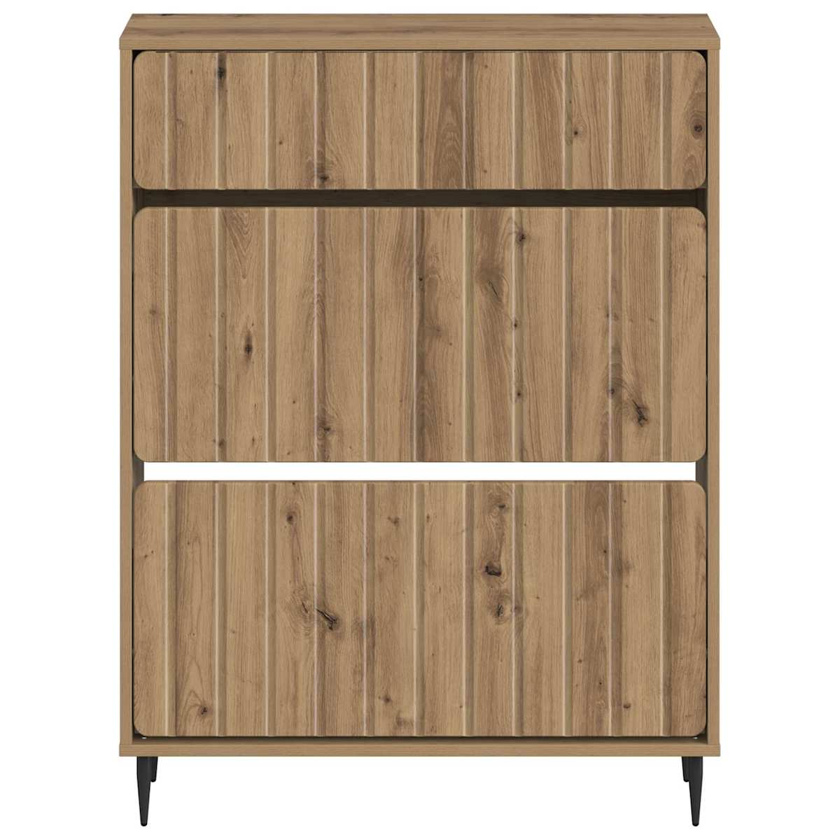 Sko skab ZWOLLE 78 x 24 x 103 cm Konstrueret træ - Billede 4