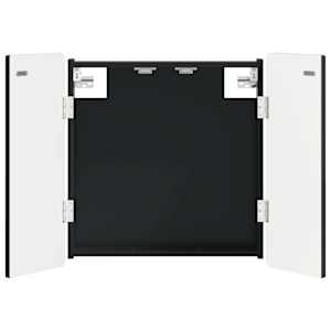 vidaXL Dartboardi kapp ZWOLLE Must 52,5 x 10,5 x 57,5 cm Tehispuit