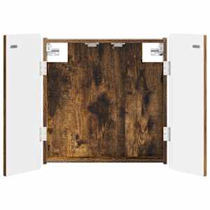vidaXL Dartboardi kapp ZWOLLE Suitsutatud tamm 52,5 x 10,5 x 57,5 cm