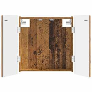 vidaXL Dartboardi kapp ZWOLLE Vana puit 52,5 x 10,5 x 57,5 cm