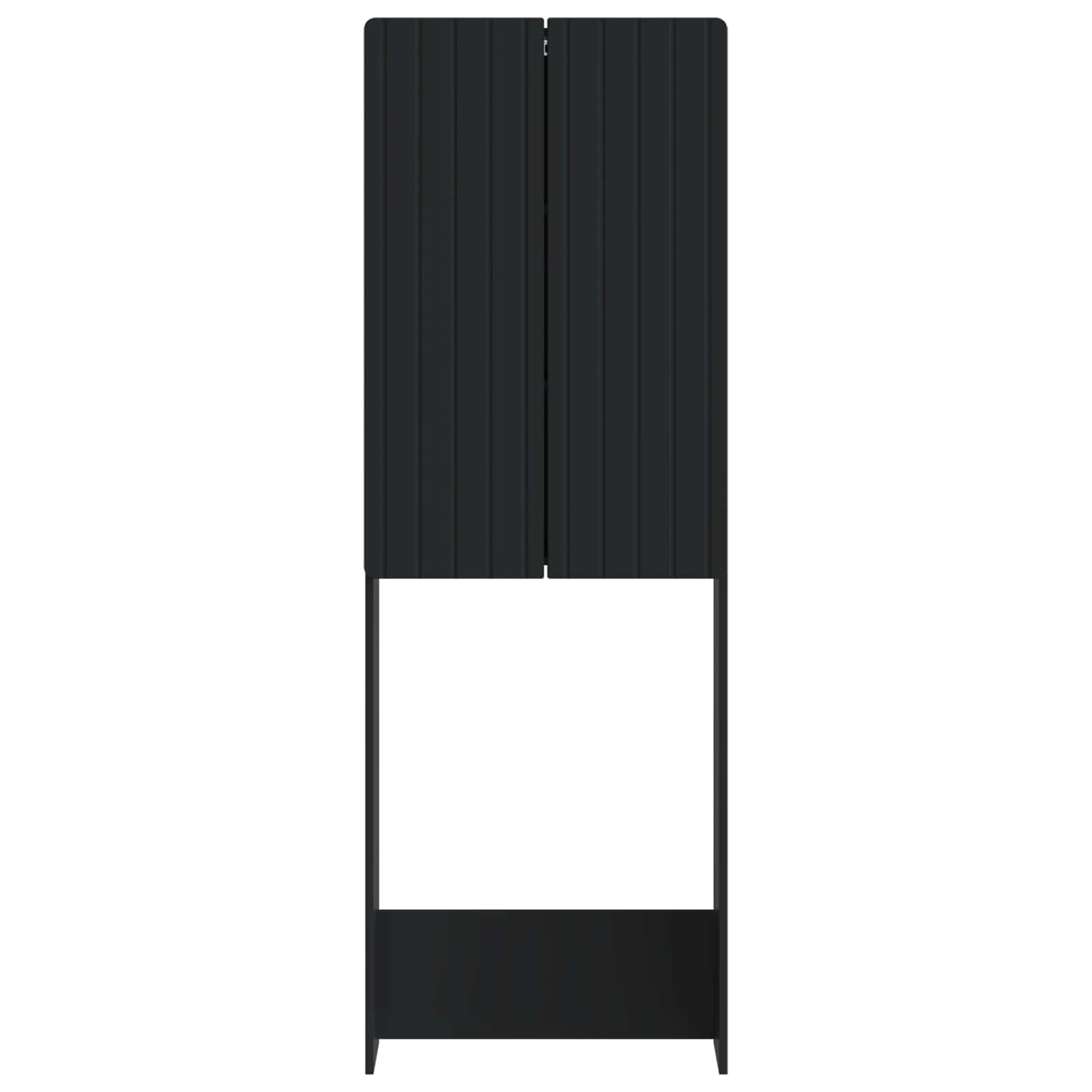 Kabineta za stranišče ZWOLLE Črna 66 x 25,5 x 190 cm - slika 3