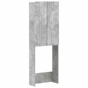 vidaXL Tualettkabinet ZWOLLE Betoonhall 66 x 25,5 x 190 cm Tehispuit