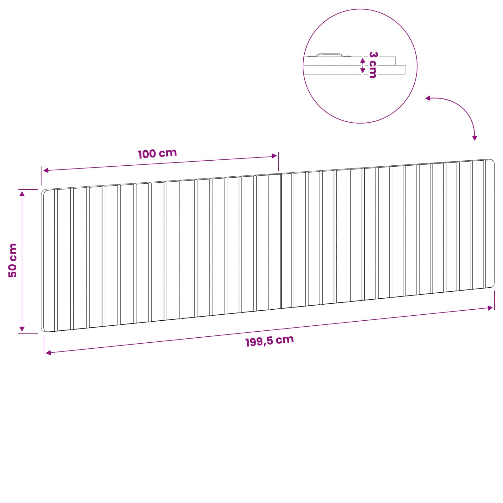 Seinälle asennettava pääty ZWOLLE Savutammi Tekninen puu - Image 9