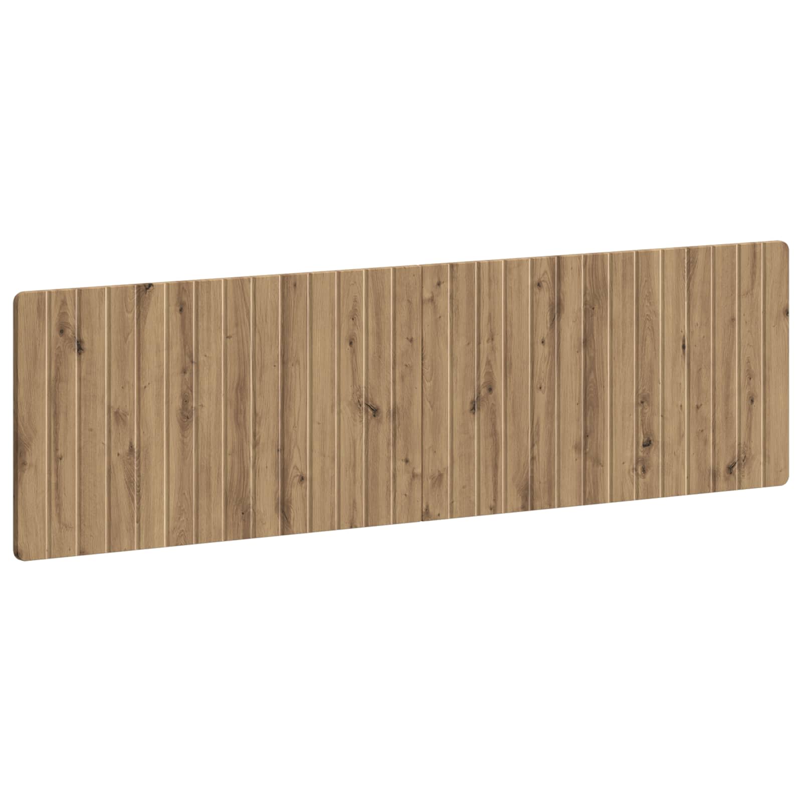Wandgemonteerd Hoofdeinde ZWOLLE Artisanaal eiken Bewerkt hout – afbeelding 1