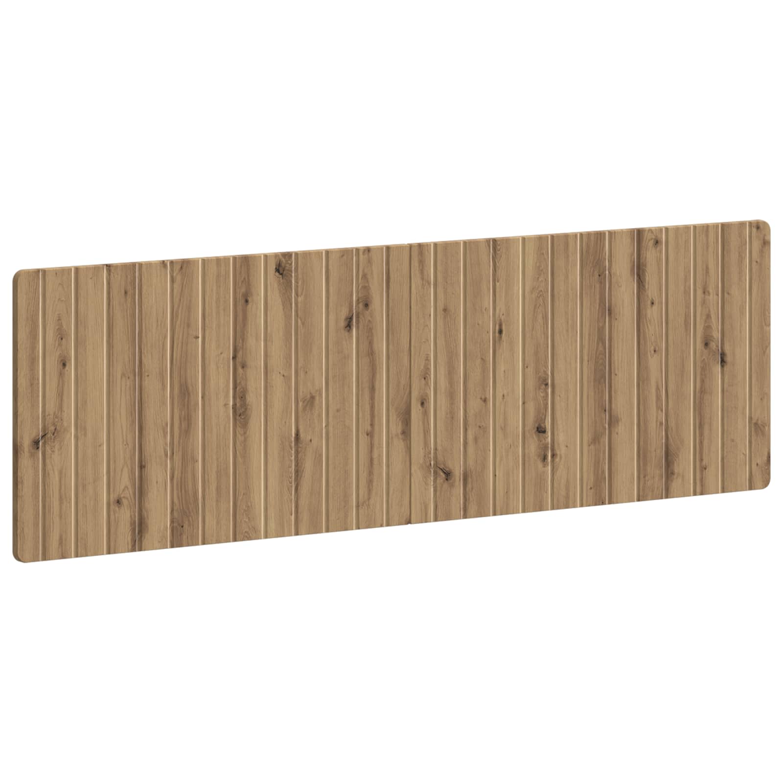 Wandgemonteerd Hoofdeinde ZWOLLE Artisanaal eiken Bewerkt hout – afbeelding 1