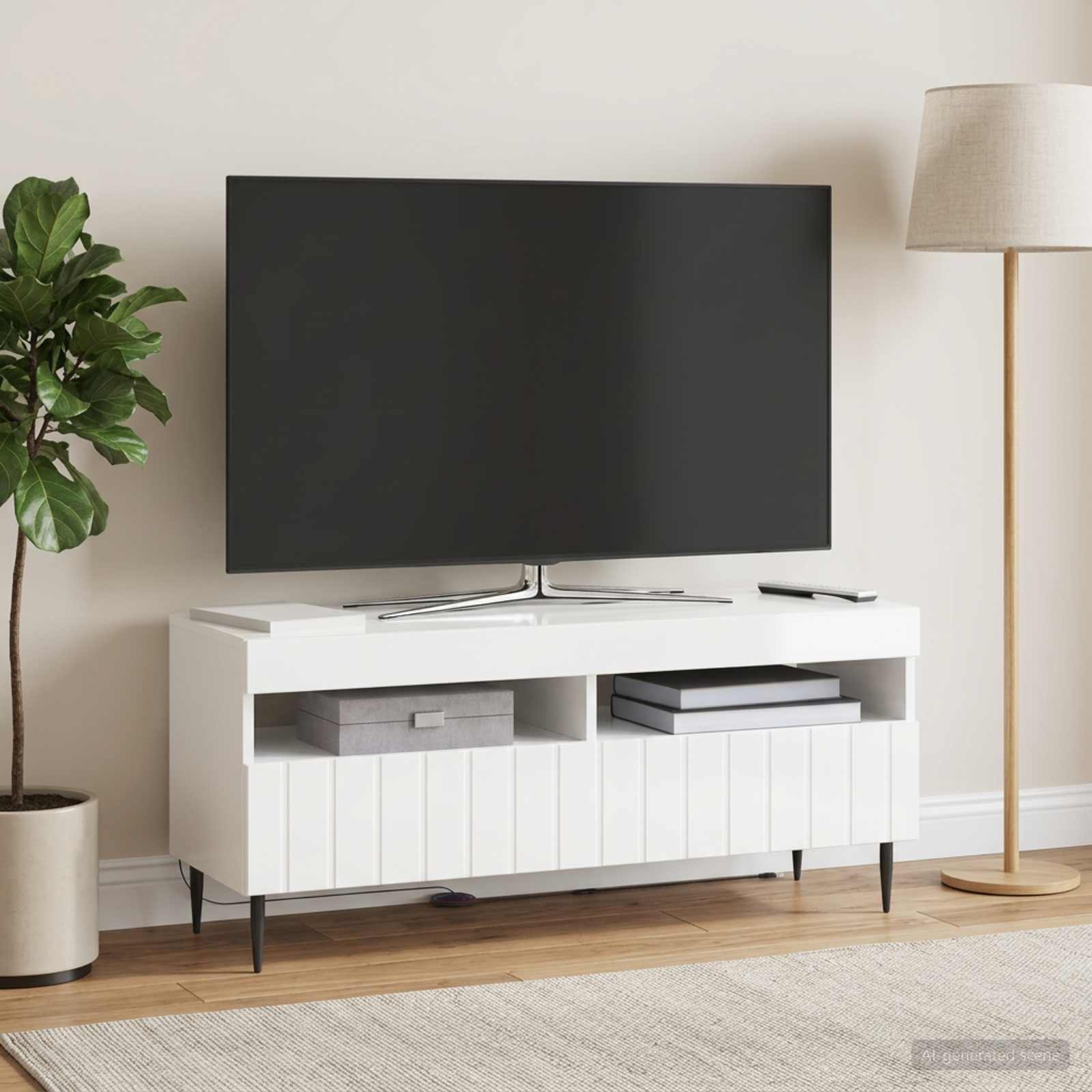 LED TV-kaappi ZWOLLE 100 x 35 x 43 cm - Image 4