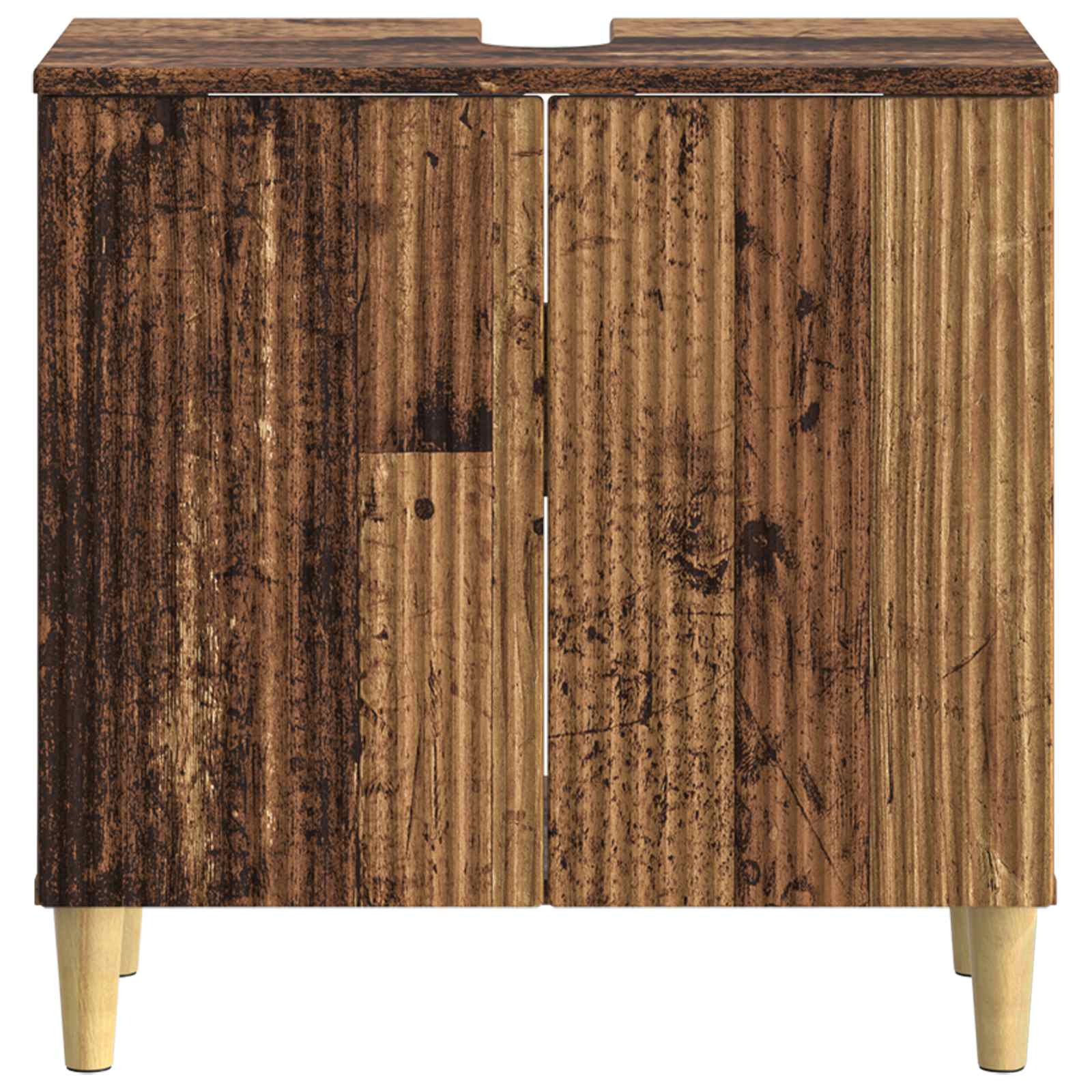 Kylpyhuoneen allaskaappi ARNHEM Vanha puu 59,5 x 31,5 x 59 cm - Image 3