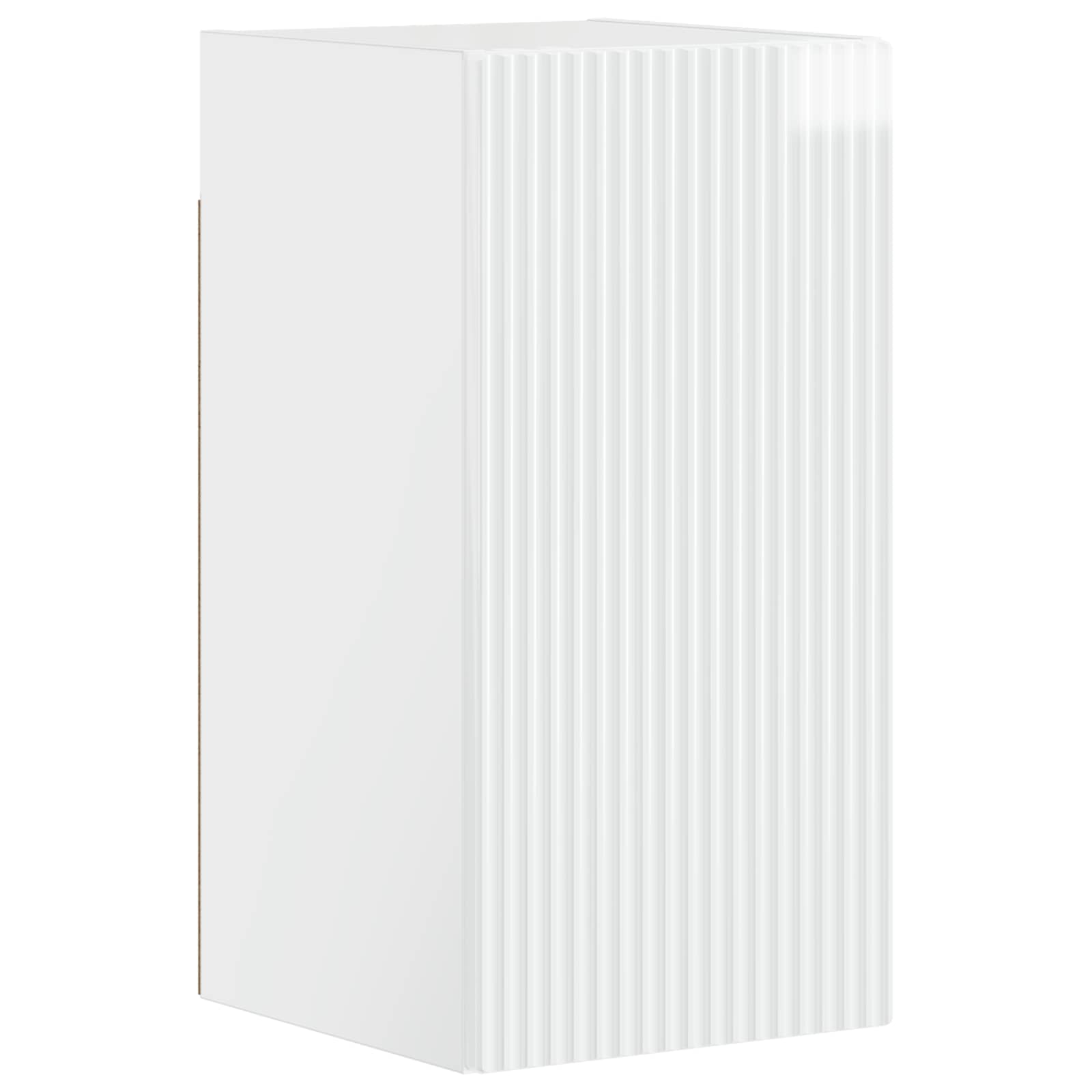 vidaXL Badkamer wandkast ARNHEM Hoogglans Wit 30 x 31 x 59 cm