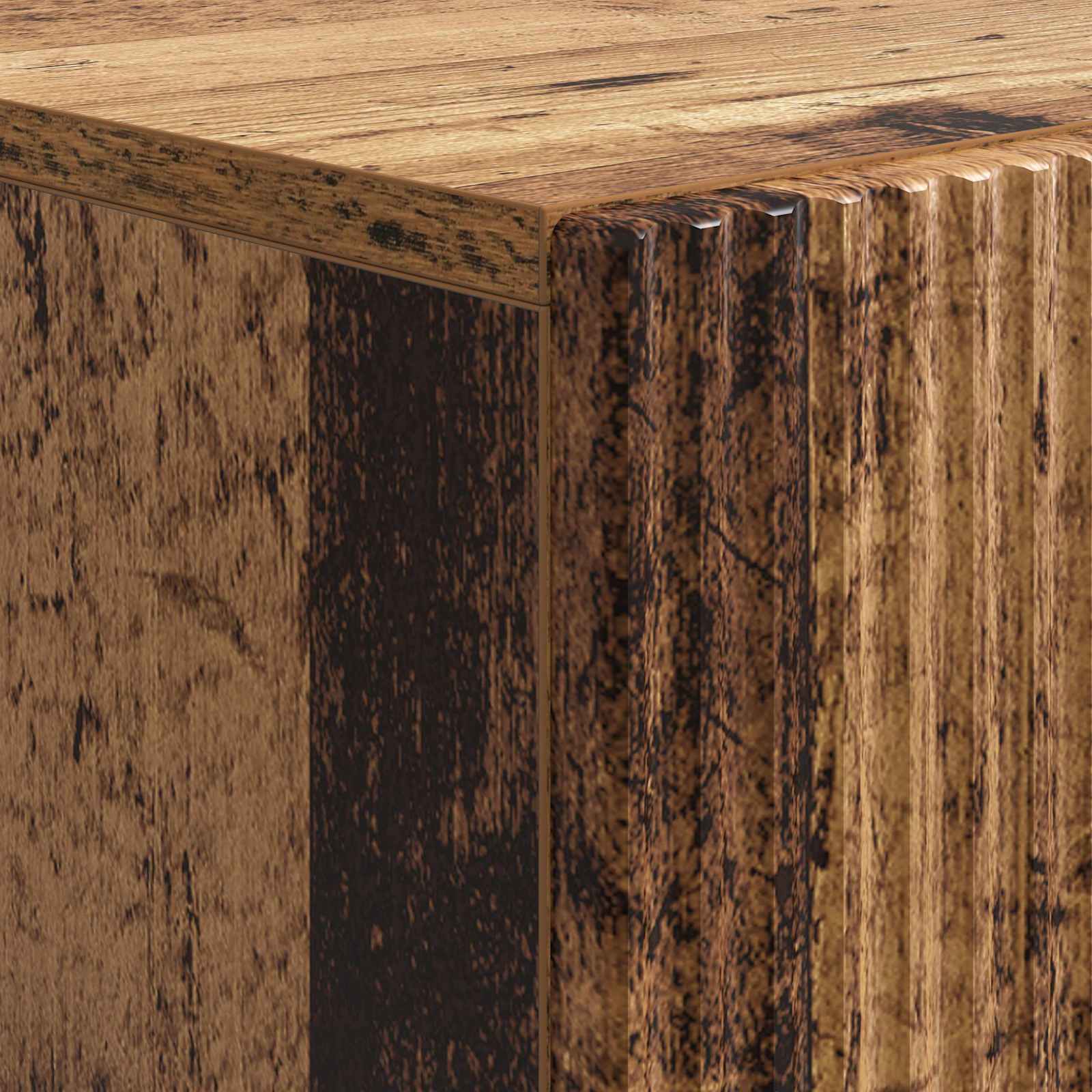 Badkamer Opbergkast ARNHEM Oud hout 30 x 31 x 80 cm - Afbeelding 8