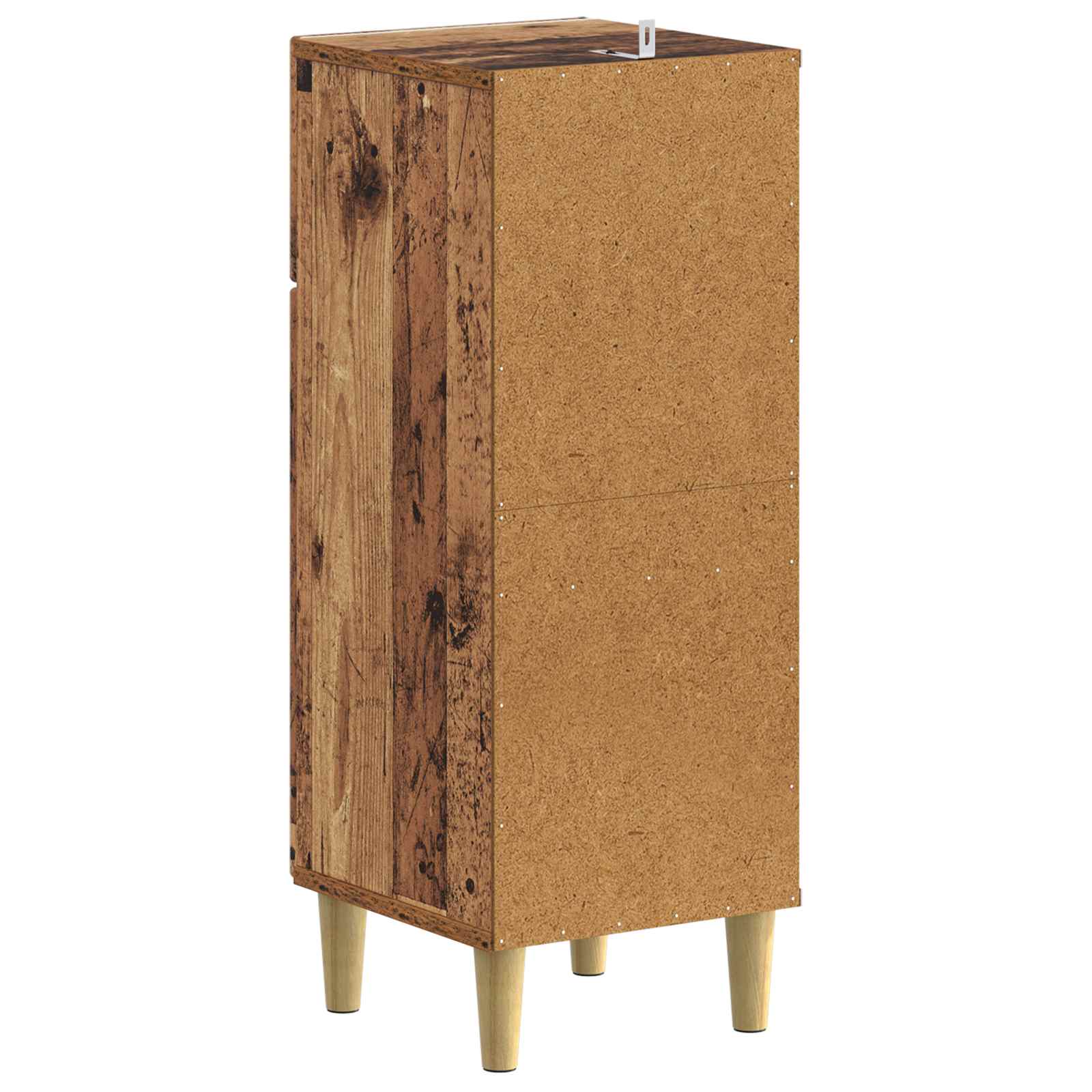 Badkamer Opbergkast ARNHEM Oud hout 30 x 31 x 80 cm - Afbeelding 6