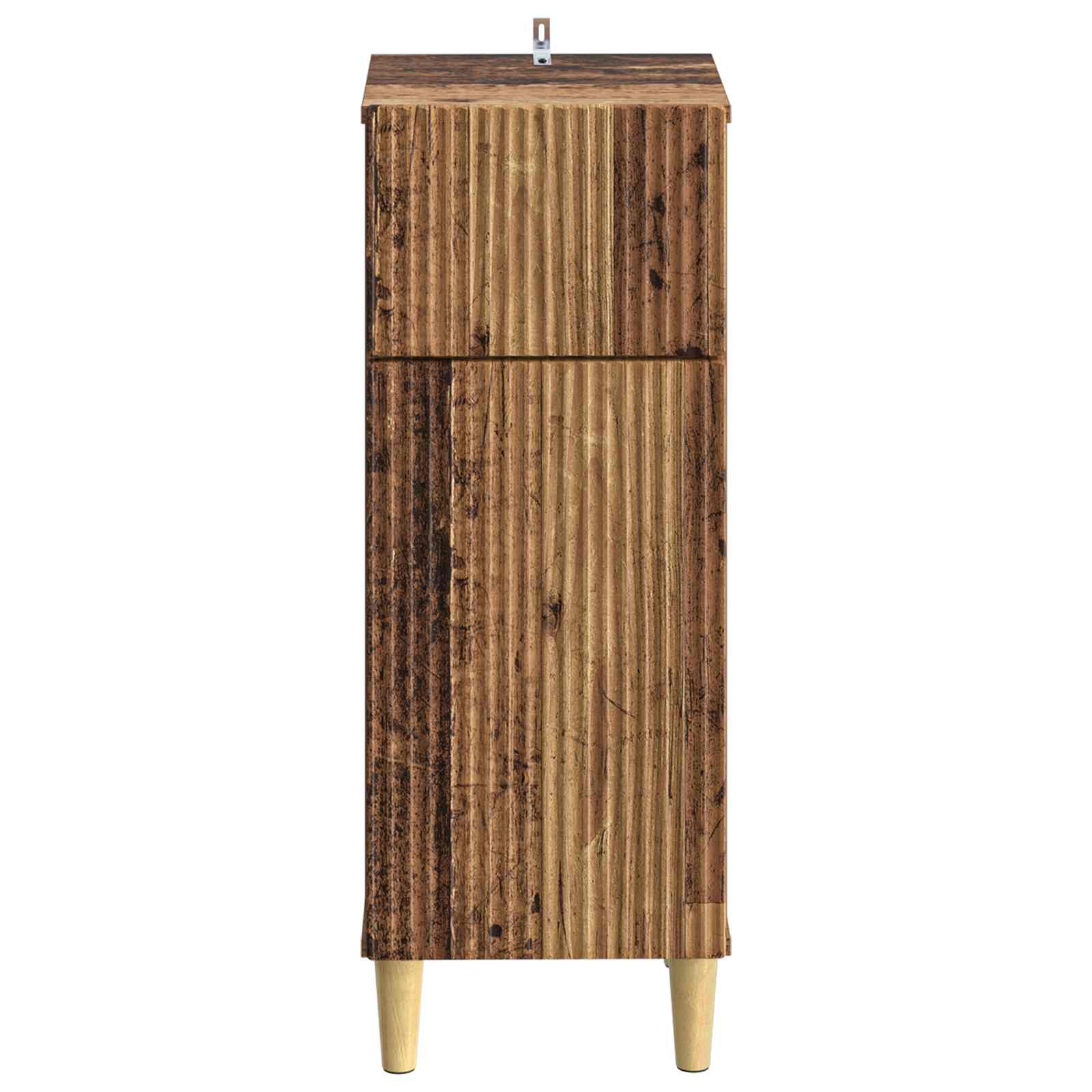 Badkamer Opbergkast ARNHEM Oud hout 30 x 31 x 80 cm - Afbeelding 4