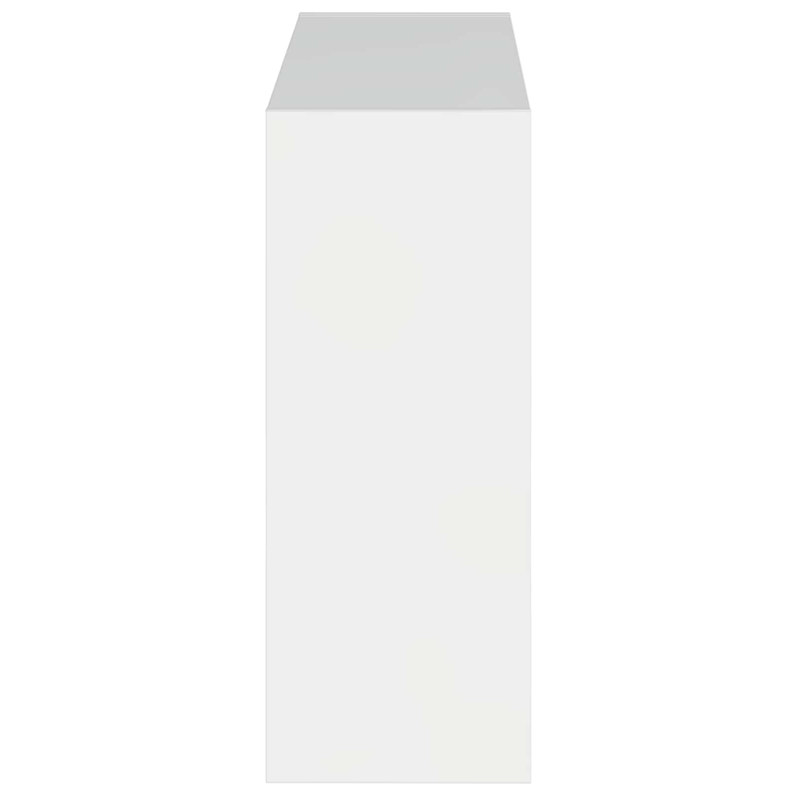 Wandgemonteerde Schoenkast ARNHEM 71 x 17 x 43 cm Bewerkt hout image 4