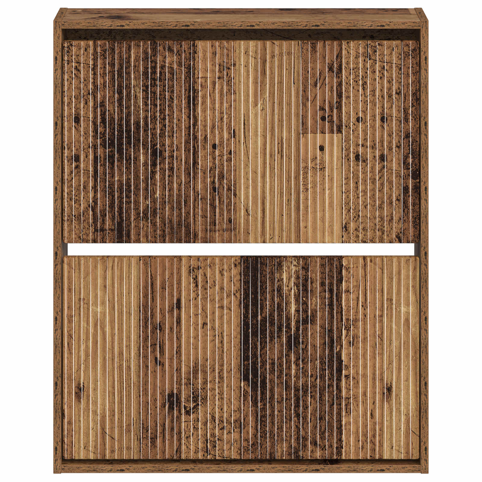 Wandgemonteerde Schoenkast ARNHEM 71 x 17 x 86 cm Bewerkt hout image 3
