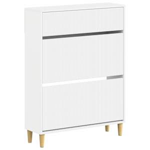 vidaXL Kinga kapp ARNHEM 78 x 24 x 103 cm Tehispuit Valge