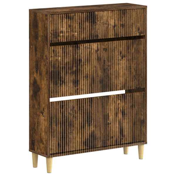 vidaXL Kinga kapp ARNHEM 78 x 24 x 103 cm Tehispuit Suitsutatud tamm