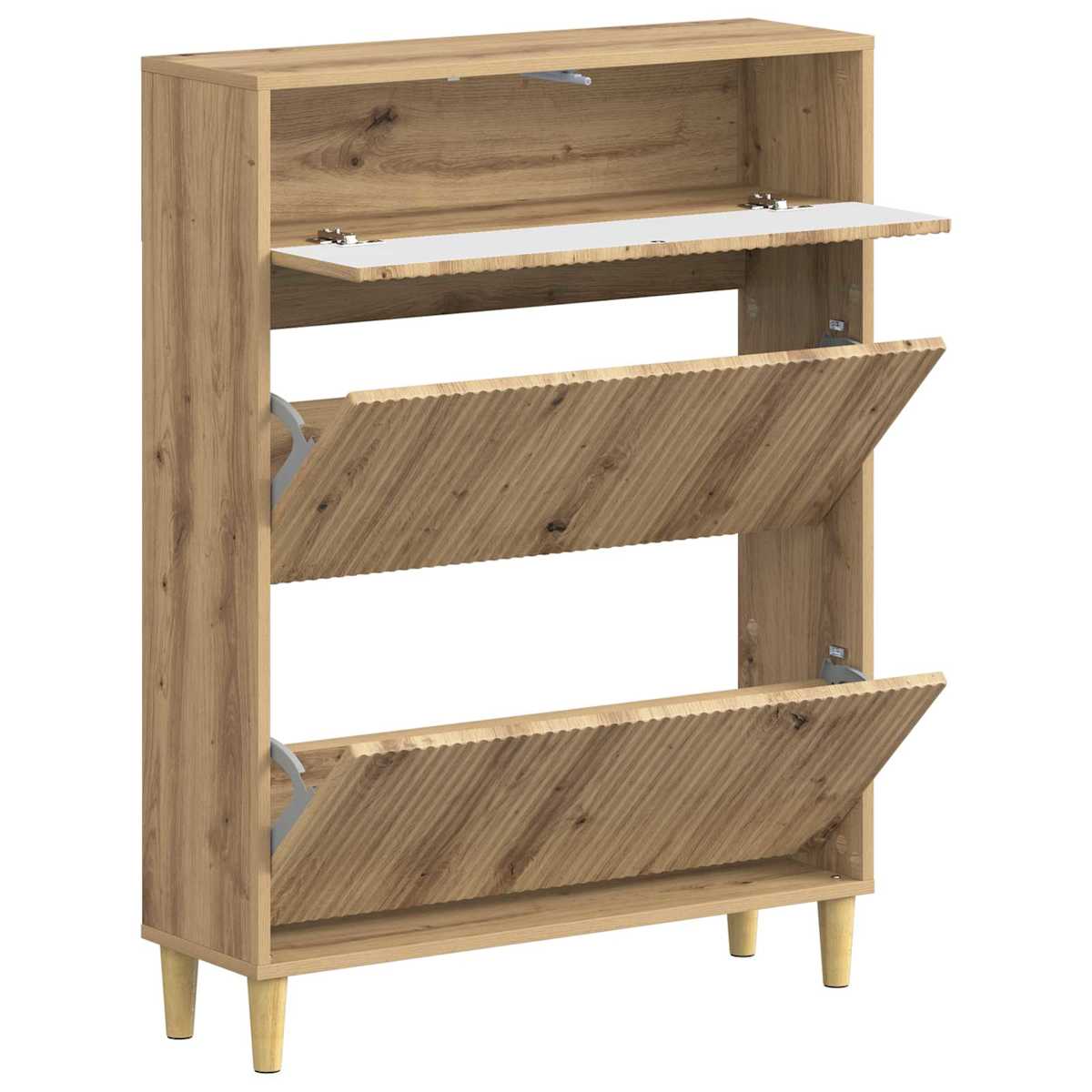 Sko skab ARNHEM 78 x 24 x 103 cm Konstrueret træ - Billede 3