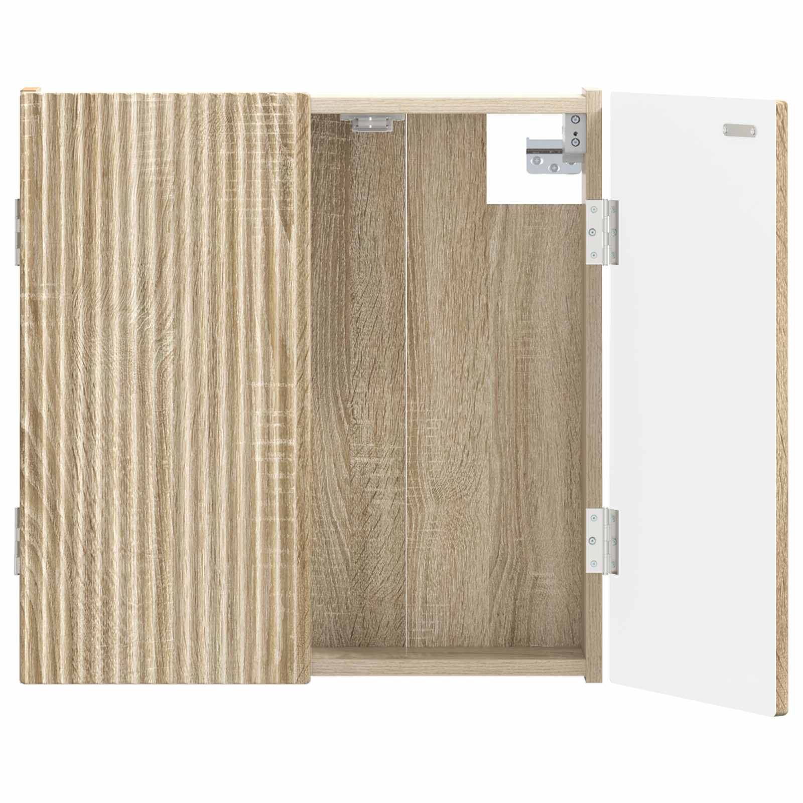 vidaXL Skříň na terče ARNHEM Dub sonoma 52,5 x 10,5 x 53,5 cm
