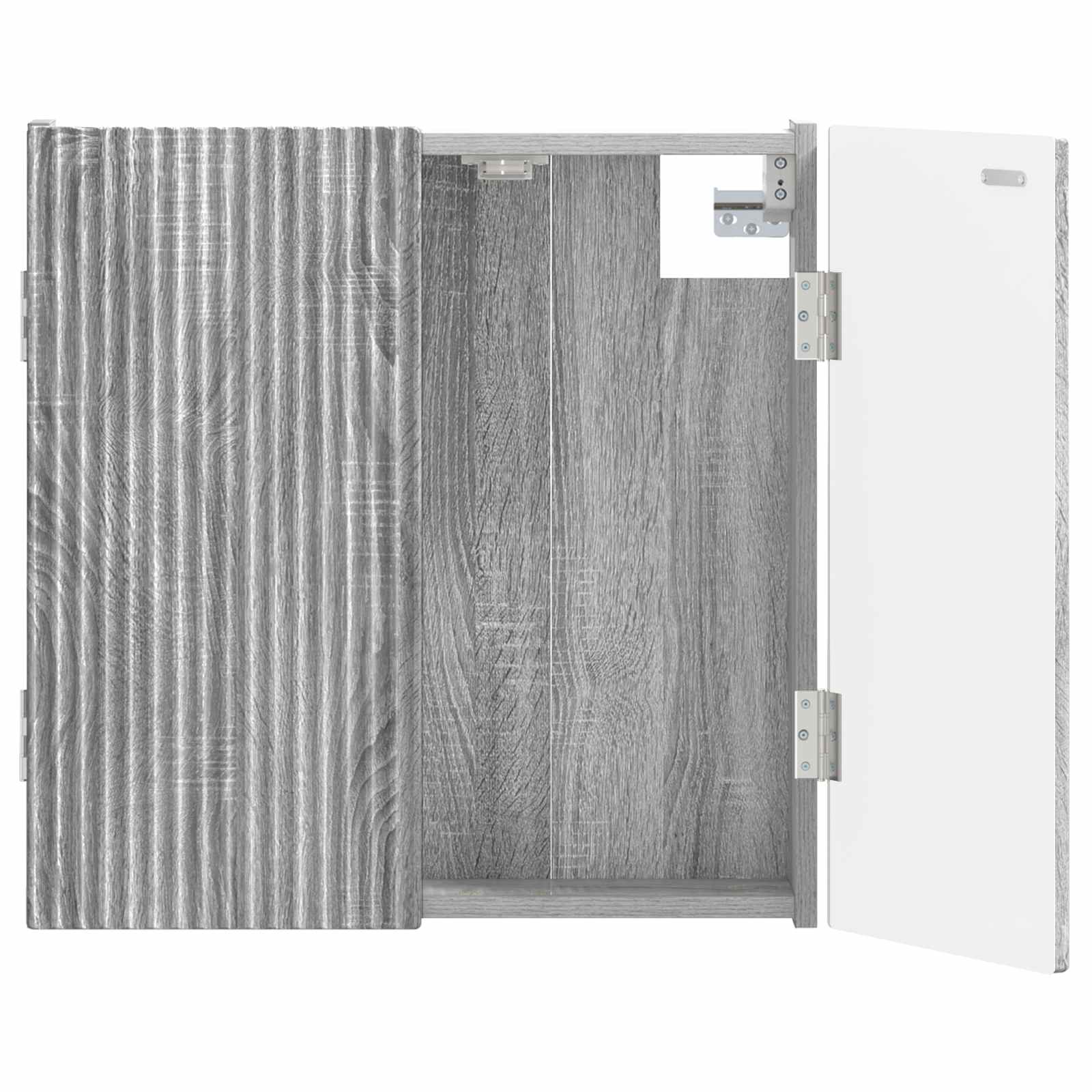 vidaXL Skříň na terče ARNHEM Šedý Sonoma 52,5 x 10,5 x 53,5 cm