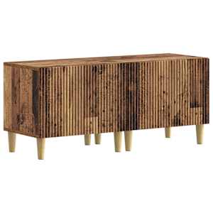 vidaXL Telerikapp Vana puit Tehispuit
