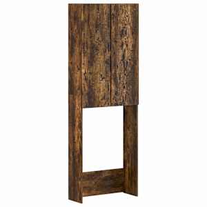 vidaXL Tualettkabinet ARNHEM Suitsutatud tamm 66 x 25,5 x 190 cm