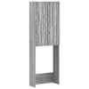 vidaXL Tualettkabinet ARNHEM Hall Sonoma 66 x 25,5 x 190 cm Tehispuit