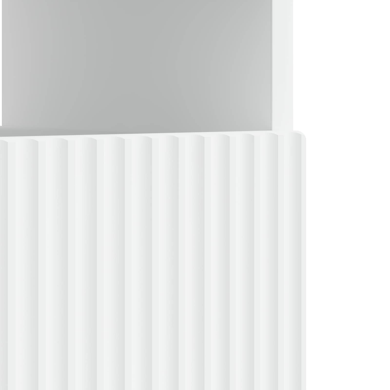 LED TV-kaappi valkoinen Tekninen puu - Image 7