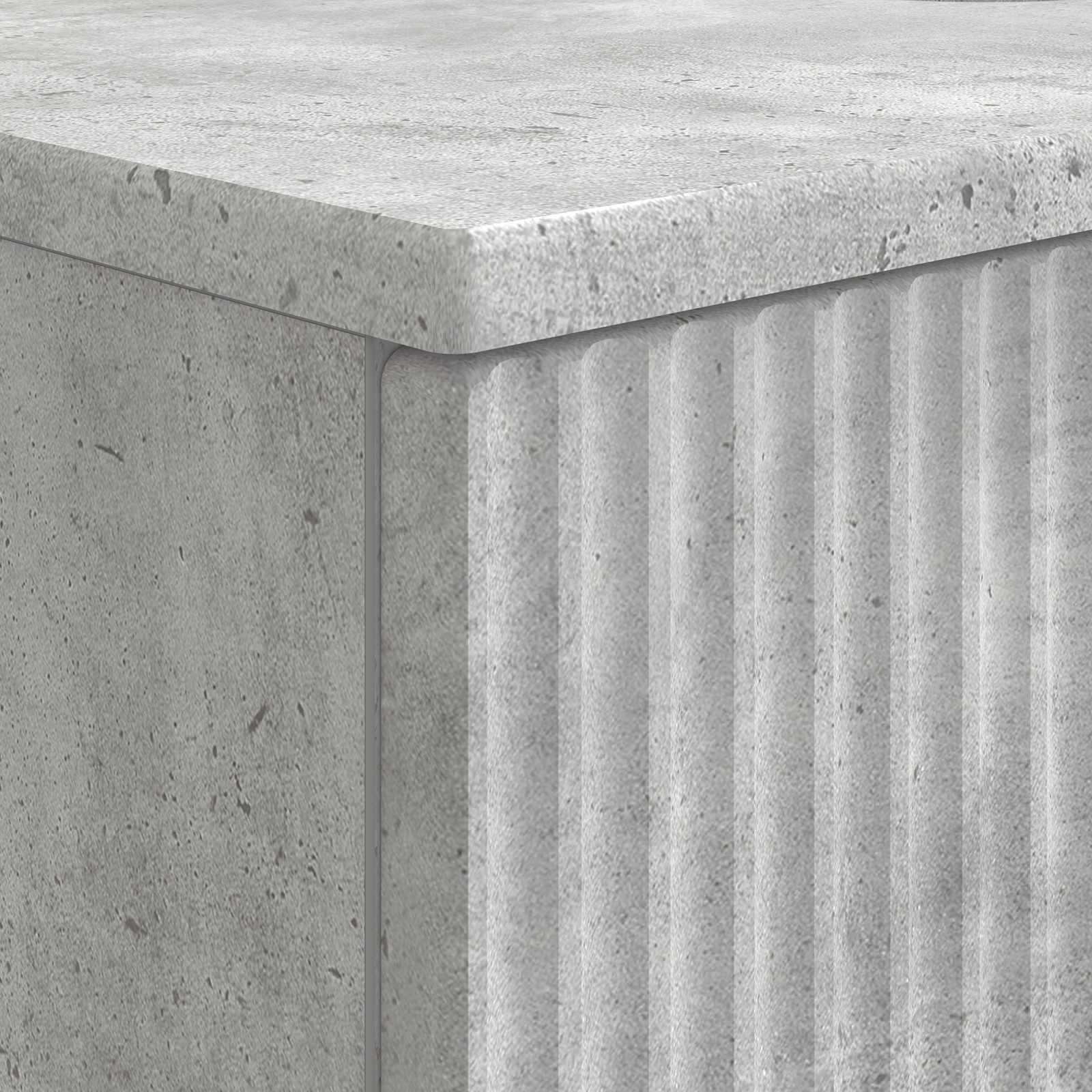 Kylpyhuoneen allaskaappi HAARLEM Betoninharmaa - Image 7