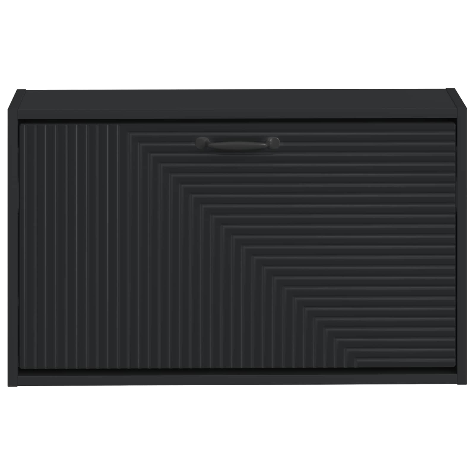 Wandgemonteerde Schoenkast HAARLEM 71 x 17 x 43 cm Bewerkt hout image 3