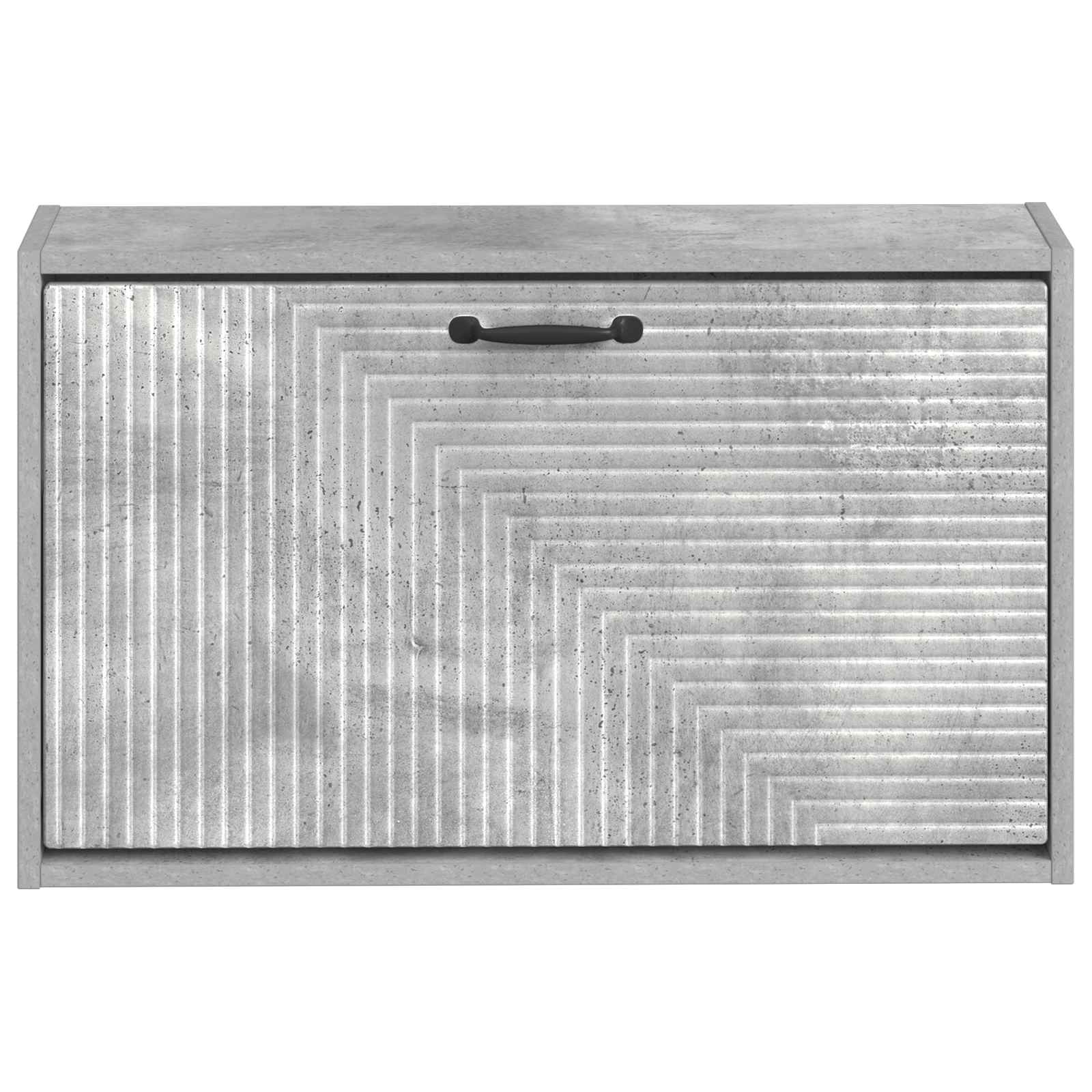 Wandgemonteerde Schoenkast HAARLEM 71 x 17 x 43 cm Bewerkt hout image 3