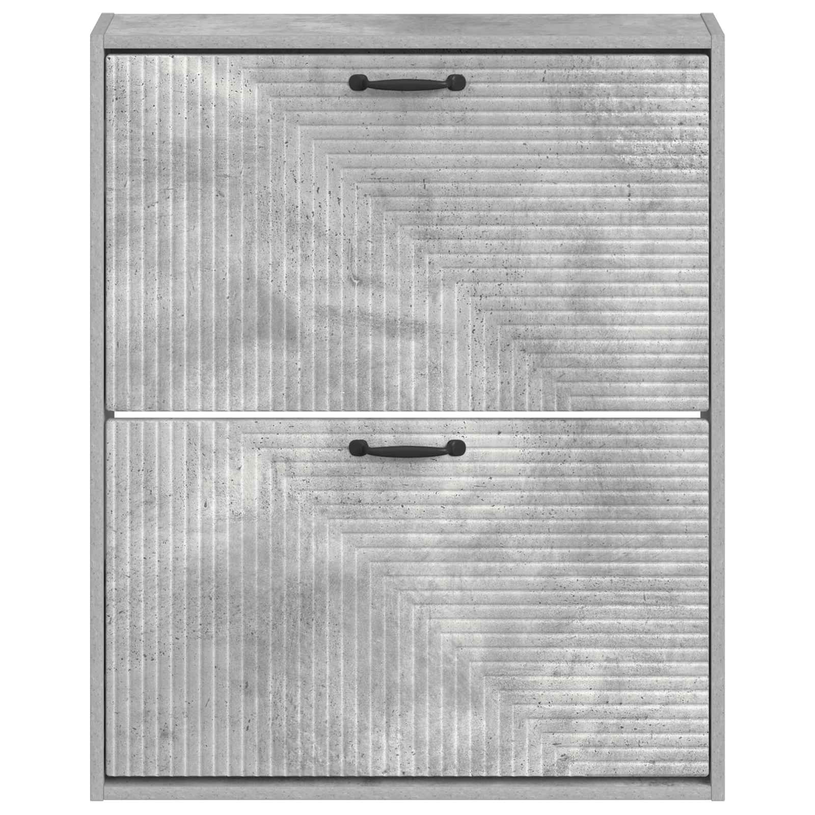 Wandgemonteerde Schoenkast HAARLEM 71 x 17 x 86 cm Bewerkt hout image 3