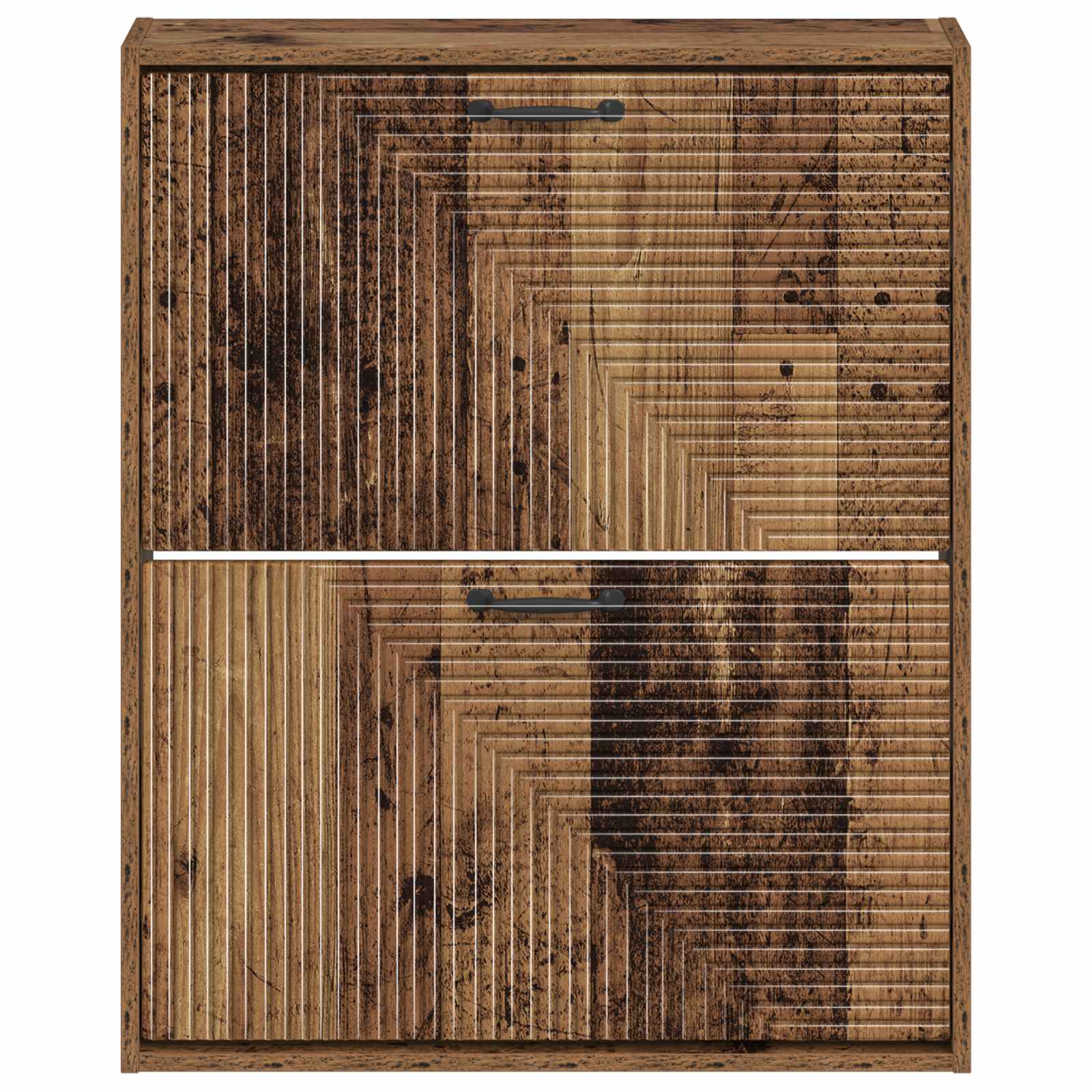 Wandgemonteerde Schoenkast HAARLEM 71 x 17 x 86 cm Bewerkt hout image 3