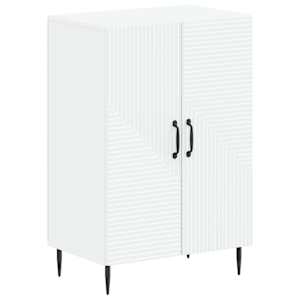 vidaXL Kinga kapp HAARLEM 59,5 x 39,5 x 89,5 cm Tehispuit Valge