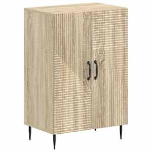 vidaXL Kinga kapp HAARLEM 59,5 x 39,5 x 89,5 cm Tehispuit Sonoma tamm