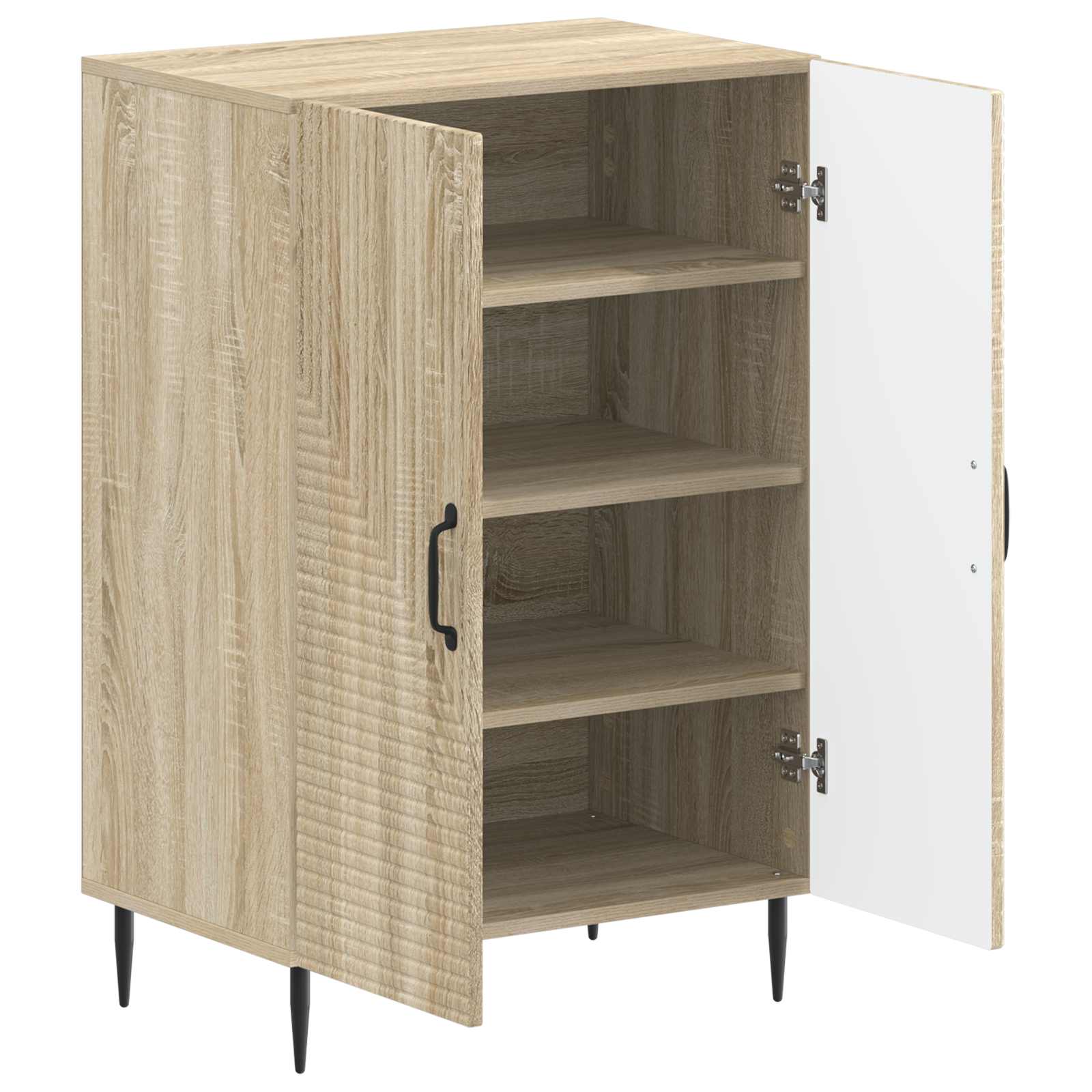 Schoenenkast HAARLEM 59,5 x 39,5 x 89,5 cm Bewerkt hout image 2