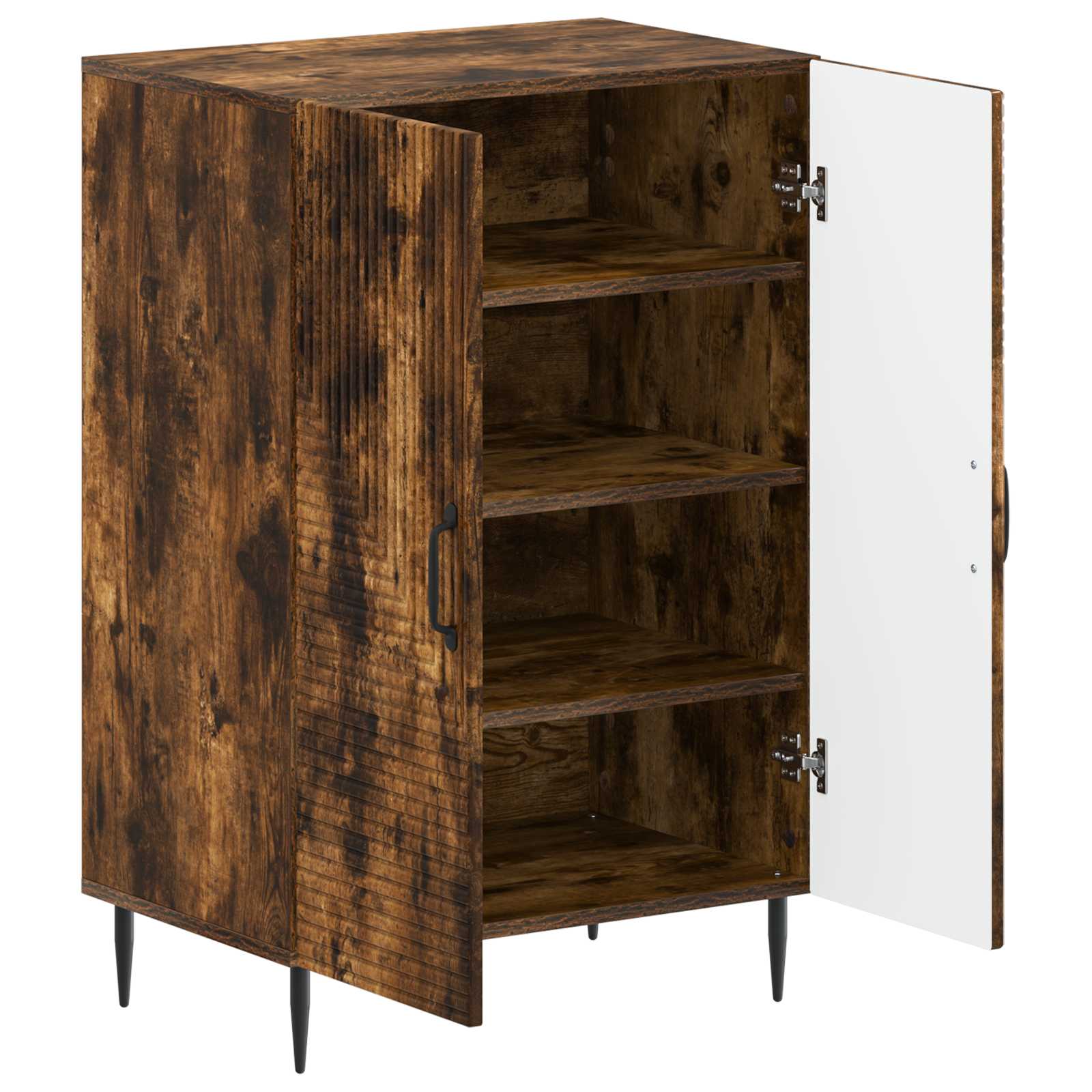 Schoenenkast HAARLEM 59,5 x 39,5 x 89,5 cm Bewerkt hout image 2