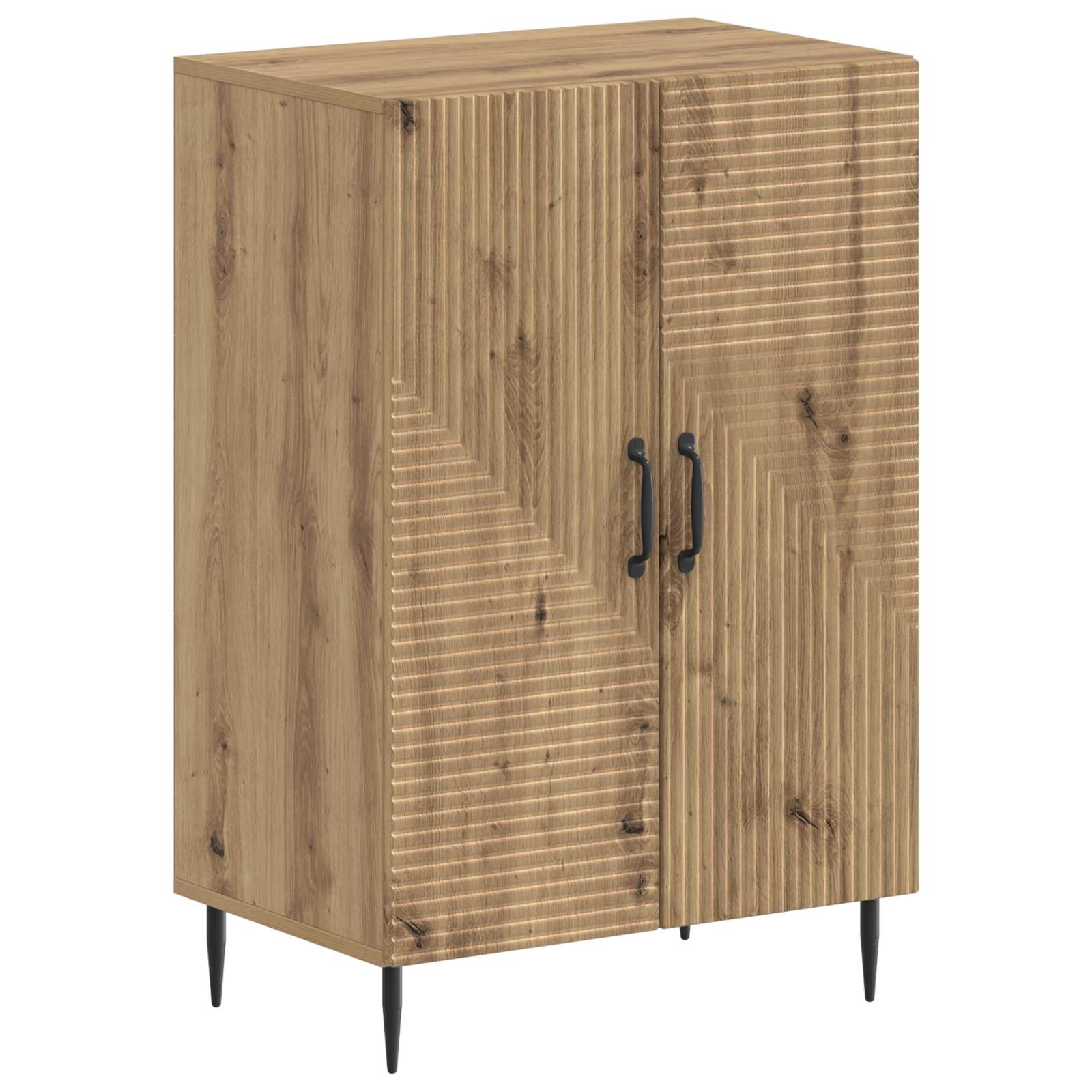 Schoenenkast HAARLEM 59,5 x 39,5 x 89,5 cm Bewerkt hout image 1