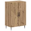 vidaXL Kinga kapp HAARLEM 59,5 x 39,5 x 89,5 cm Tehispuit Artisan tamm
