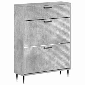 vidaXL Kinga kapp HAARLEM 78 x 24 x 103 cm Tehispuit Betoonhall