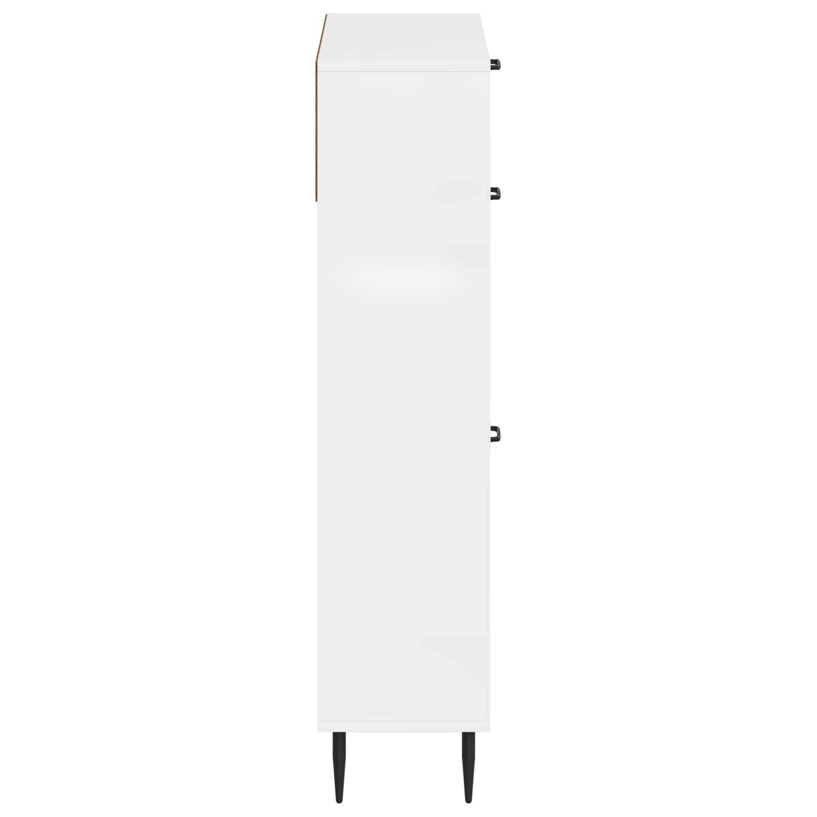 Schoenenkast HAARLEM 78 x 24 x 103 cm Bewerkt hout image 4