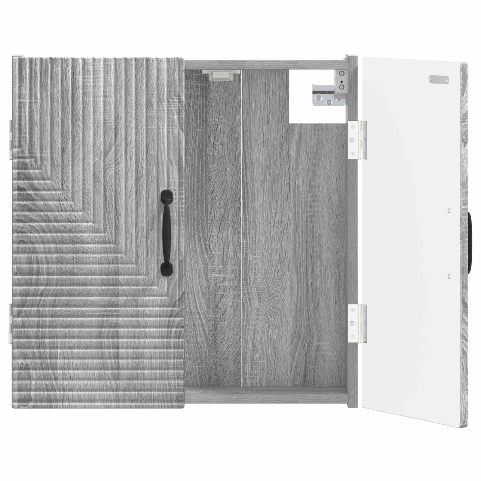 vidaXL Skříň na terče HAARLEM Šedý Sonoma 52,5 x 10,5 x 53,5 cm