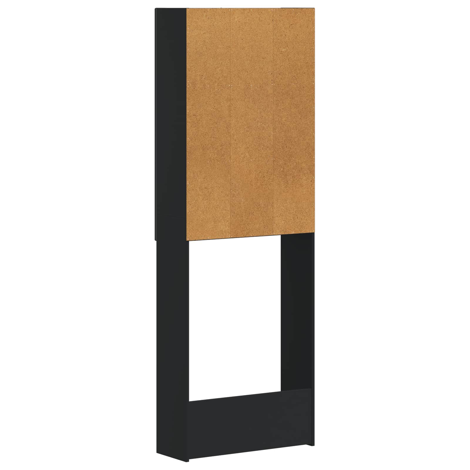 Kabineta za stranišče HAARLEM Črna 66 x 25,5 x 190 cm - slika 5