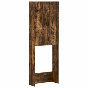 vidaXL Tualettkabinet HAARLEM Suitsutatud tamm 66 x 25,5 x 190 cm