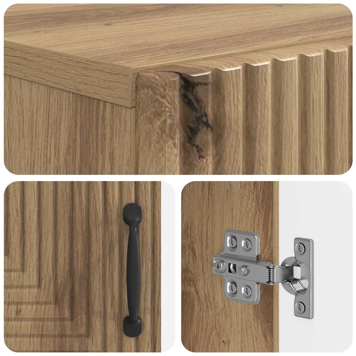 Toilet Skab HAARLEM 66 x 25,5 x 190 cm - Billede 8