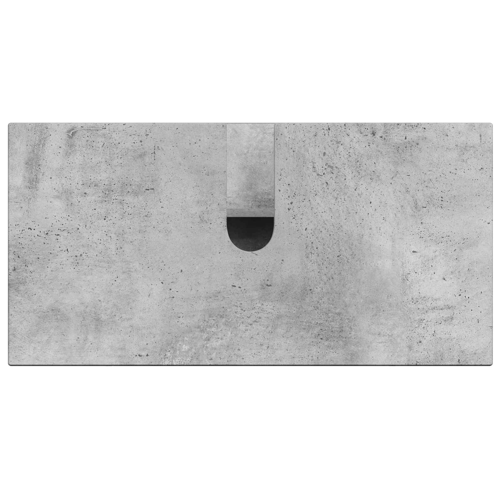 Kylpyhuoneen allaskaappi DELFT Betoninharmaa 82 x 41 x 59 cm - Image 6