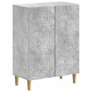 vidaXL Vannitoa hoiukapp DELFT Betoonhall 59,5 x 31 x 80 cm Tehispuit